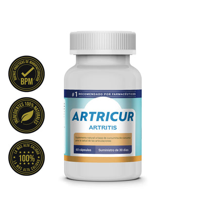 Artricur - Cápsulas Para Artritis Reumatoide