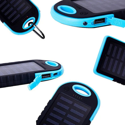 CARGADOR SOLAR POWER BANK PARA CELULARES Y TABLET