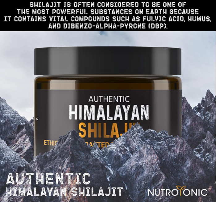 Shilajit Potenciador Secreto del Himalaya EXCLUSIVO💯