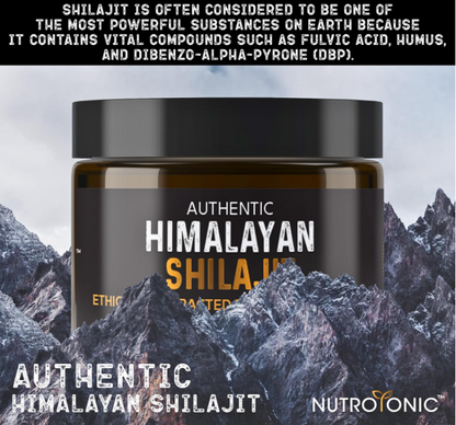 Shilajit Potenciador Secreto del Himalaya EXCLUSIVO💯