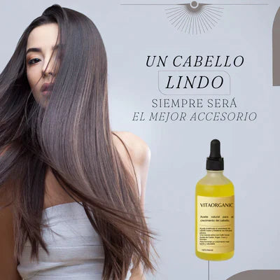 Vitaorganic crecimiento del cabello en 15 días😍🔥LLEVA EL 2DO CON UN 50% DE DESCUENTO🔥🔥