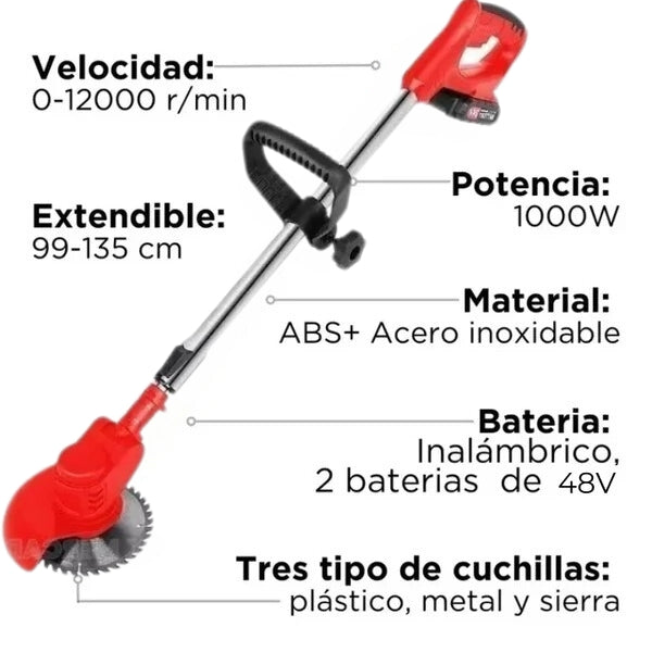 TurboBlade™ - Cortadora de Cesped Inalambrica + REGALO