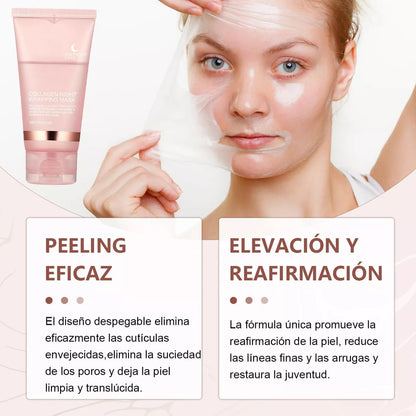 Mascarilla envolvente nocturna con colágeno The Naked Skin™