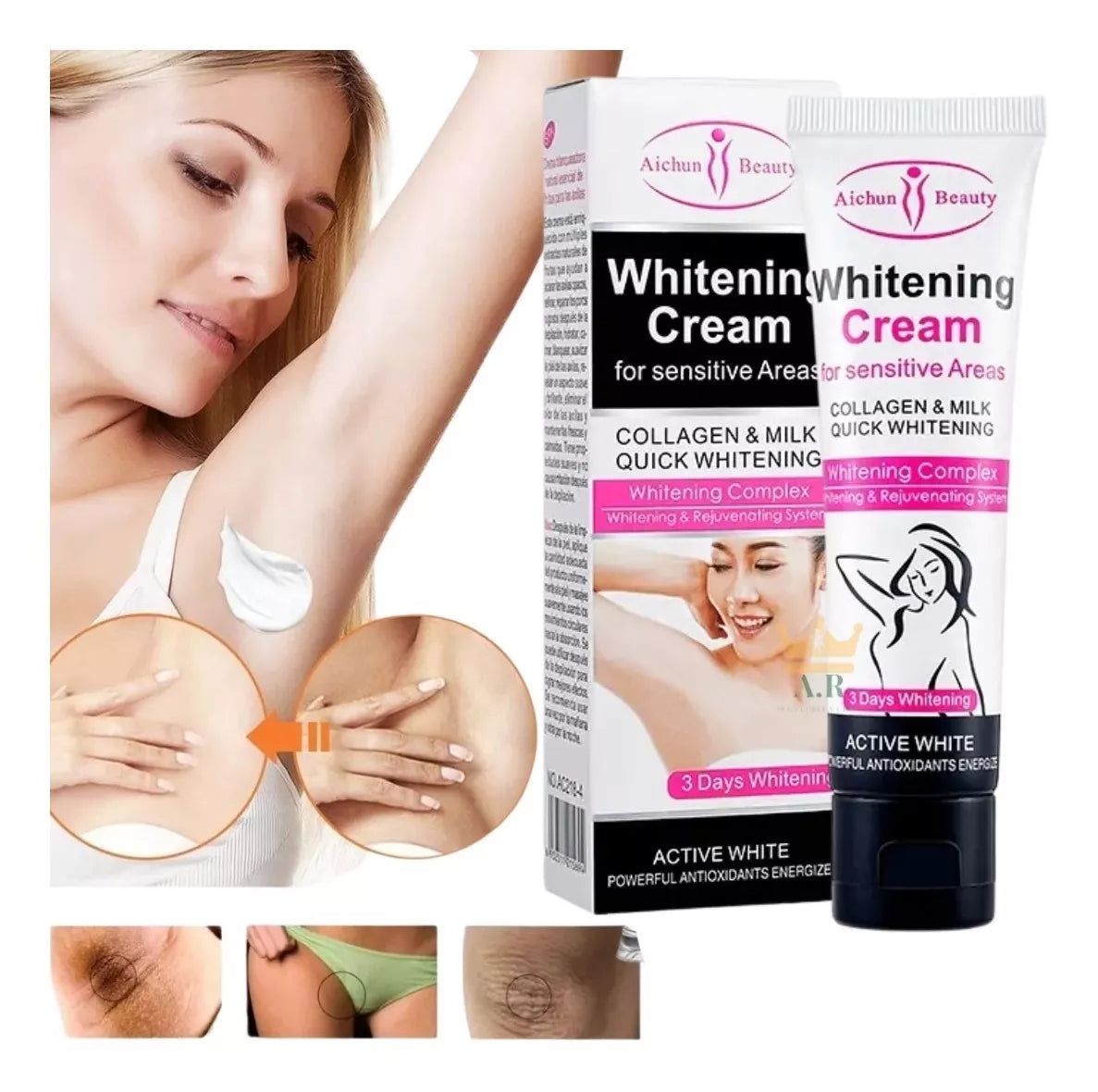 Crema Blanqueadora Aclarante - Aichun Beauty