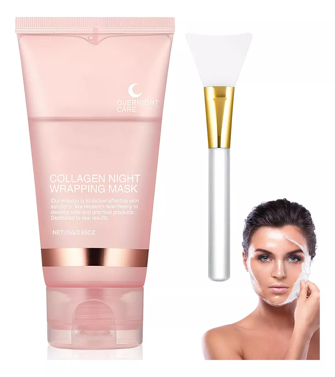 Mascarilla envolvente nocturna con colágeno The Naked Skin™