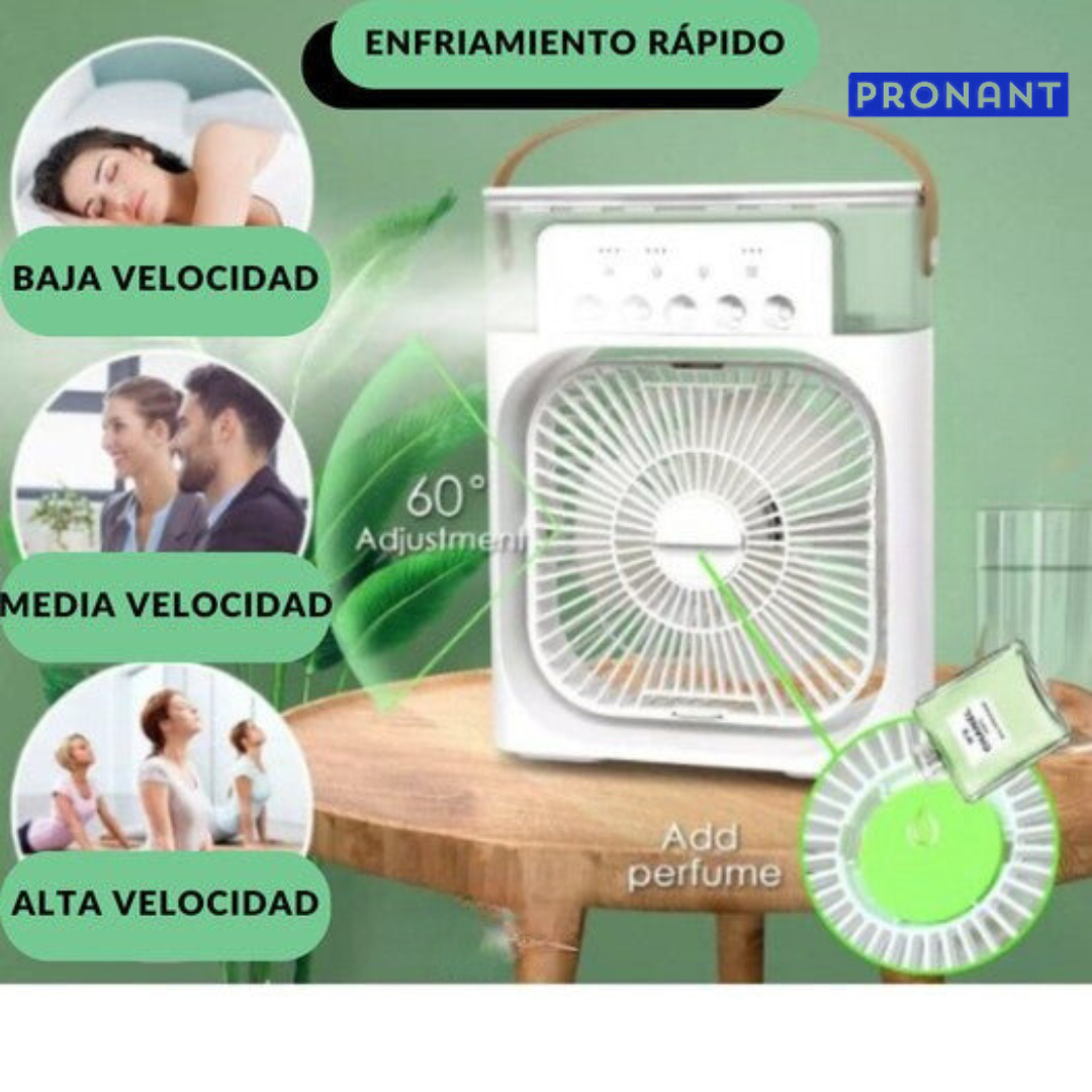 Glacio™ Ventilador Portátil Humificador 🎁🔥