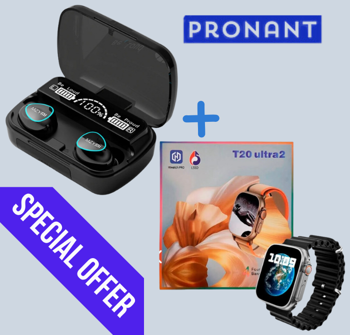 PACK BOLSO INTELIGENTE ANTIRROBO®+ SMARTWATCH+AUDIFONOS INALÁMBRICOS 🎁GRAN OFERTA 🔥