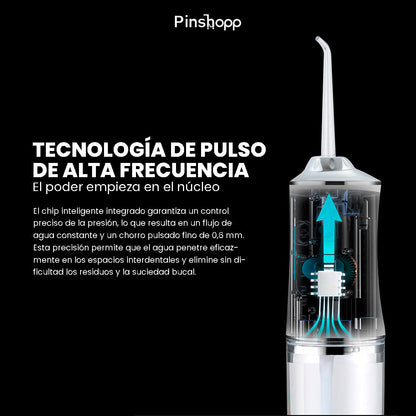 Irrigador Oral Limpiador de Dientes Recargable + Sorpresa Gratis