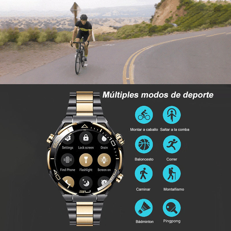 Reloj deportivo inteligente con Bluetooth