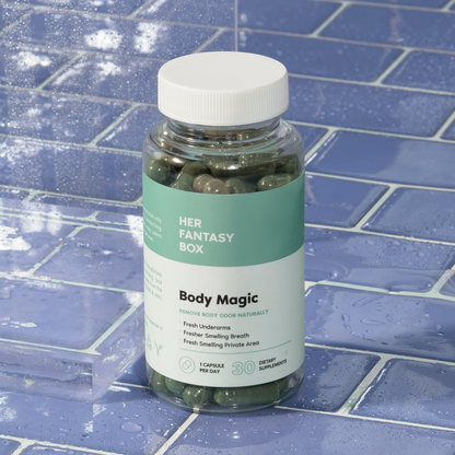 Body Magic- Frescura Natural Todo el Día: Suplemento Detox para Eliminar Olor Corporal 🌿